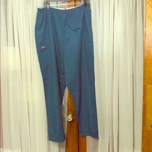 Teal color size XL Cherokee workwear pants